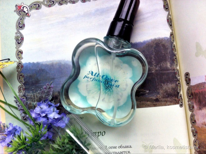 Нежная красота белого мускуса - парфюмированный мист The Face Shop All Over Perfume Mist