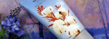 Нежное питание и увлажнение - крем для рук с экстрактом хлопка The Face Shop Flower Touch Hand-lotion Snow Cotton