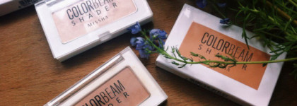 Румяна компактные Missha Colorbeam Shader в двух оттенках  BE01 Christal Shower и BR01 Sand Brown