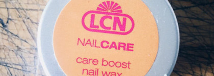Идеальный уход за ногтями от LCN care boost nail wax