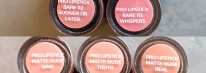 Lipstick Collection от Revolution PRO. Matte Nude против Bare