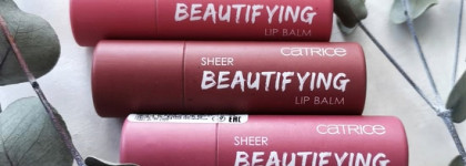 Бальзамы от Catrice - Sheer Beautifing Lip Balm. Два бальзама из основного ассортимента и одна новинка весны)