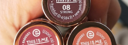 Красивые и глубокие оттенки от Essence - this is me. lipstick