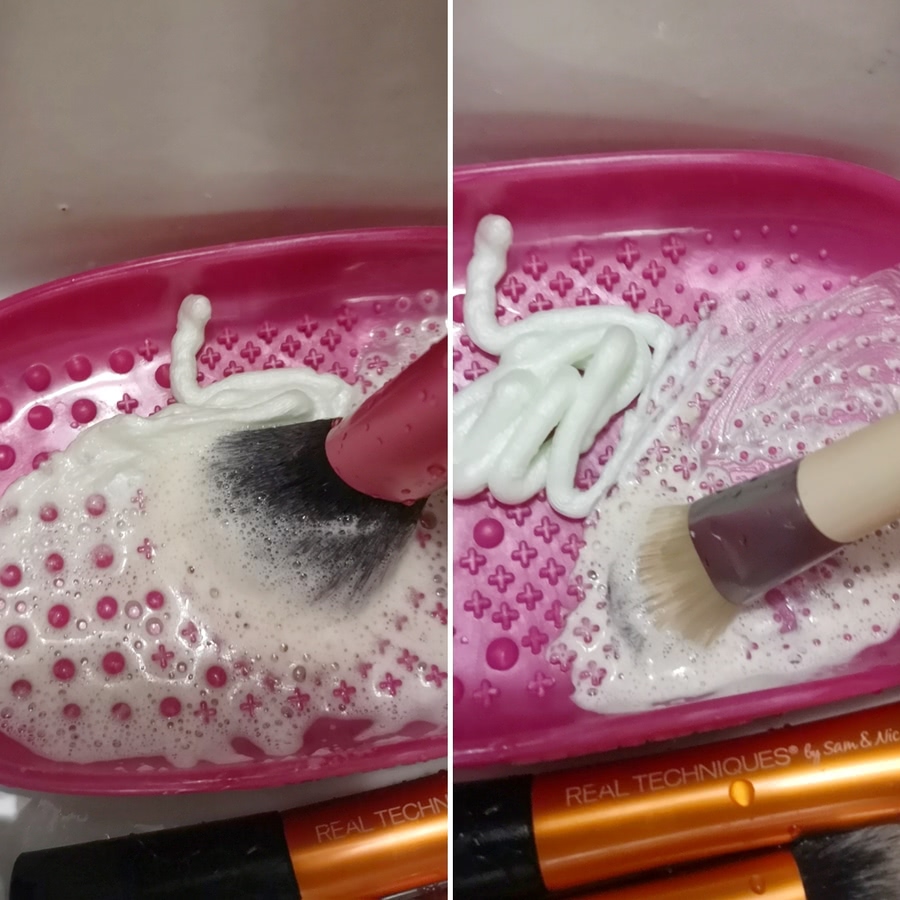 Коврик для мытья кистей для макияжа своими руками