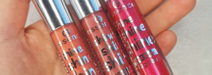Новые оттенки блесков Essence - Shine Shine Shine Wet Look lipgloss