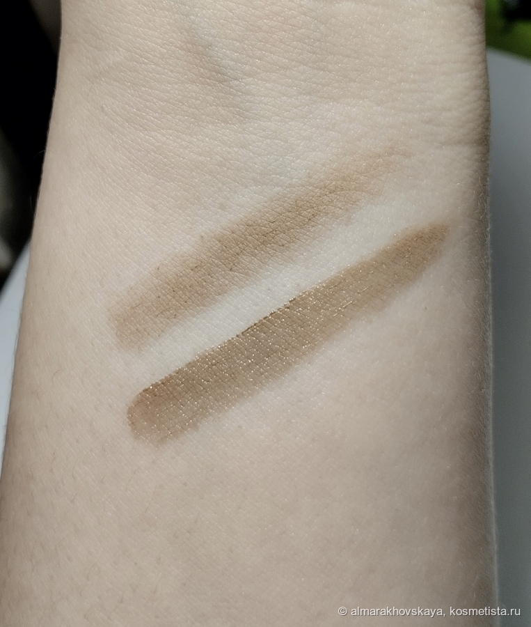 наверху тени и внизу воск