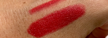 Яркие красно-коралловые Dior Rouge Dior 080 Red Smile, карандаш Chanel 95 и лак Chanel Espadrilles 534