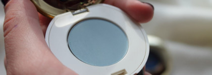 Яркие тени для век от h&m high impact eye colour: peacock, open skies, ginko green