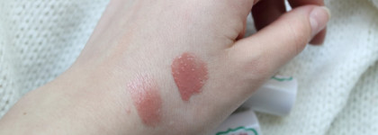 Нюд и черничное варенье  или лаковый блеск для губ в оттенках 102 и 106 от Estrade