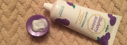 Мое знакомство с корейской маркой Konad: крем для рук niju Blueberry Moisture Hand Cream