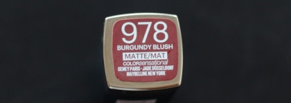 Нотка Maybelline Burgundy Blush в моей осени
