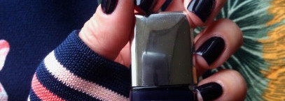 Темная  ночь  с  лаком Dior  #994  Opening  Night