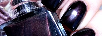 Глубокий, насыщенный лак Guerlain 007  Black  Perfecto