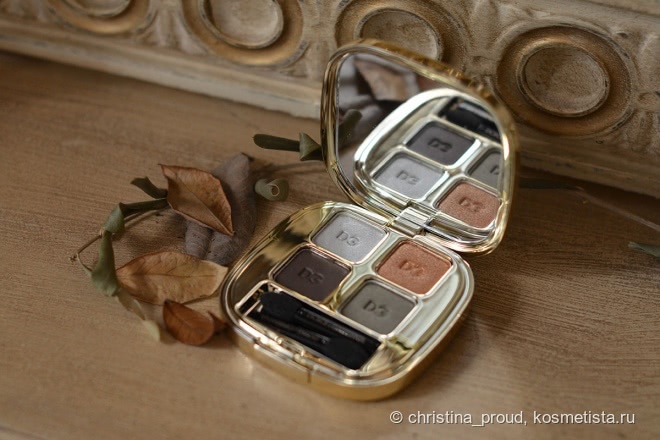 Тени Dolce&Gabbana Eyeshadow Quad Enchating Fall 118