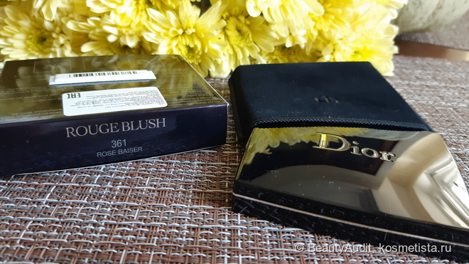 Не просто румяна Dior Rouge Blush 361 Rose Baiser (Поцелуй)