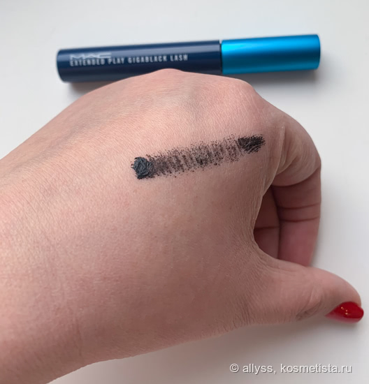 Термостойкая MAC Extended play lash gigablack