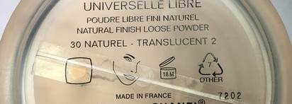 Почти нескончаемая рассыпчатая Poudre Universelle Libre #30 Chanel