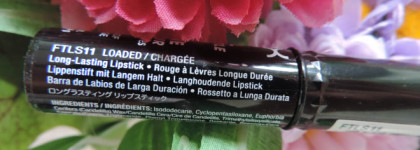 Матовая помада с блестящим сюрпризом NYX Full Throttle Lipstick - Loaded