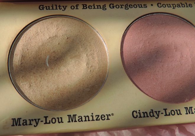 The Manizer Sisters от The Balm - контурирование хайлайтерами?