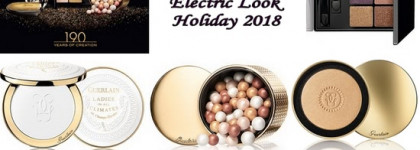 Рождественская коллекция макияжа Guerlain Electric Look Makeup Collection Holiday 2018