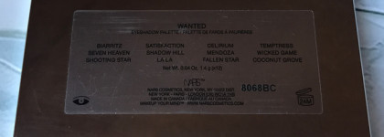 Nars Narsissist Wanted Eyeshadow Palette: а вот wanted или нет, давайте разберемся?