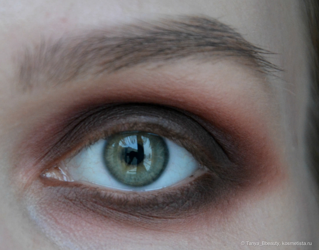 Яркий макияж глаз с пигментами