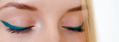 Взрыв цвета с Inglot AMC Eyeliner Gel 87