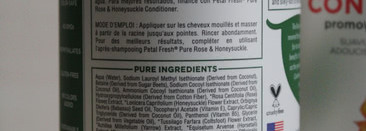 Petal Fresh Rose&Honeysuckle: шампунь и кондиционер