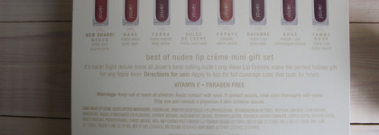 Jouer best of nudes lip creme collection