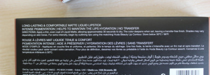 Huda Beauty Liquid Matte в оттенках Bombshell и Icon