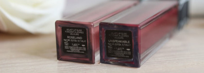 NARS Velvet Lip Glide #Roseland, #Unspeakable