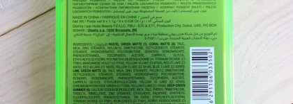 Huda Beauty Green Neon Obsessions