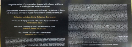 Buxom Strike Gold Plumping Lip Gloss Set