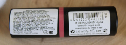 Бюджетная и классная - Essence Ultra last instant colour lipstick #08 Eternal beauty