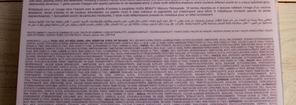 Huda Beauty Mercury Retrograde Eyeshadow Palette