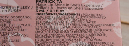 Patrick Ta Major Glow Lip Shine #She's Expensive Pearl