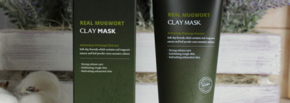 Две маски от Isntree: Real Mugwort Clay mask и Real Rose Calming mask