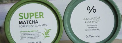 Очищающие маски с матчей от Some by mi и Dr. Ceuracle