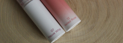 Rom&nd Glasting Melting Balm в оттенках 07 Mauve Whip и 12 Veiled Rose