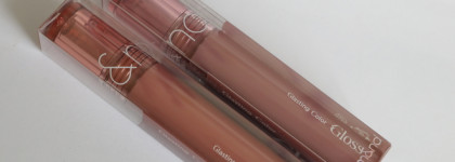 Rom&nd Glasting Color Gloss в оттенках Dim Mauve и Deepen Moor