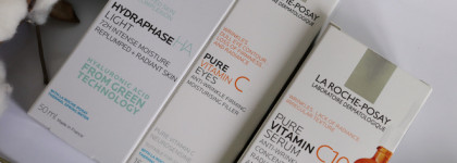 3 продукта от La Roche-Posay: увлажняющий крем и средства с витамином С