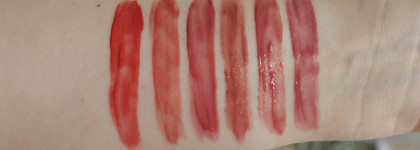 6 оттенков Juicy Lasting Tint от Rom&nd: 11, 18, 25, 30, 38 и 39