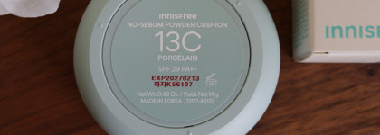 Innisfree, как так? Разочаровывающий No-Sebum Powder Cushion в оттенке 13C Porcelain