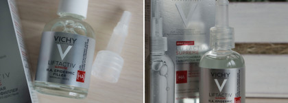 3 cыворотки Vichy Liftactiv: гиалуроновая кислота, витамин С, рамноза и керамиды