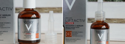 3 cыворотки Vichy Liftactiv: гиалуроновая кислота, витамин С, рамноза и керамиды