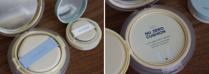 Мой любимый кушон: Rom&nd Nu Zero Cushion в оттенках 01 Porcelain 17 и 02 Pure 21