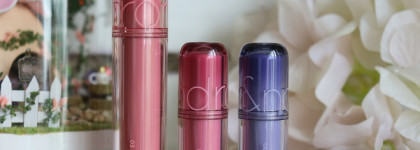 Rom&nd The Juicy Lasting Tint Mini: 01 Summer Fig и 12 Odd Mulberry