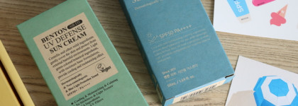 Санскрины Benton: Cica Gel Sunscreen Serum и Air Fit UV Defense Sun Cream