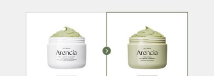 Отличное очищение с Arencia Fresh Green Rice Mochi Cleanser