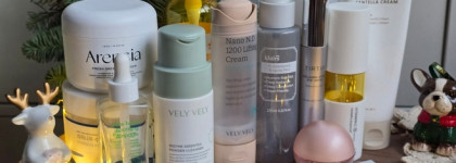 Фавориты ухода: куча баночек, которые я любила в 2025 году